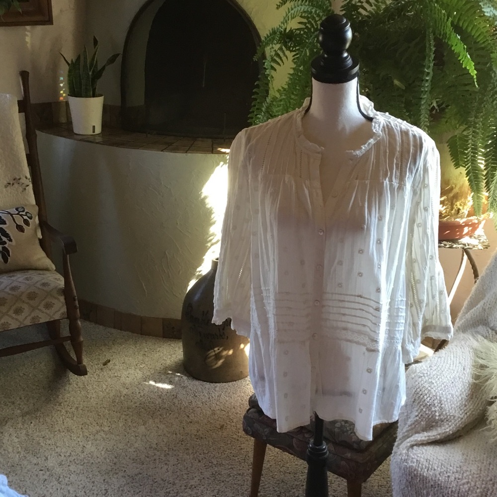 NWOT Sundance Boho Blouse